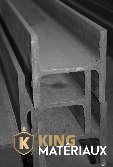 Poutrelle en métal HEB - acier laminé à chaud - 6ml - King Construction_1