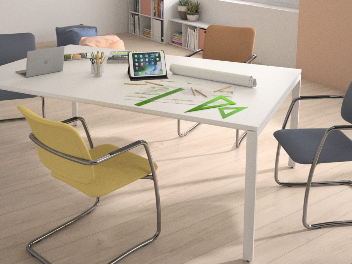 Bureau administratif droit I POP - Adapté aux milieux professionnels - Design contemporain et modulable_1