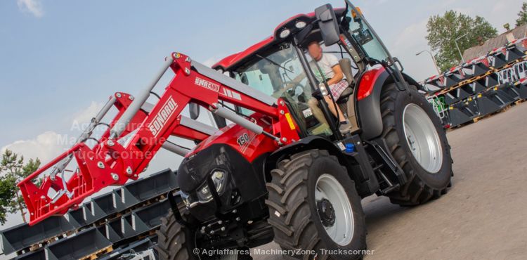 Chargeur frontal avec angles de ramassage et de déversement optimisés - Sonarol LC SNR 400_1