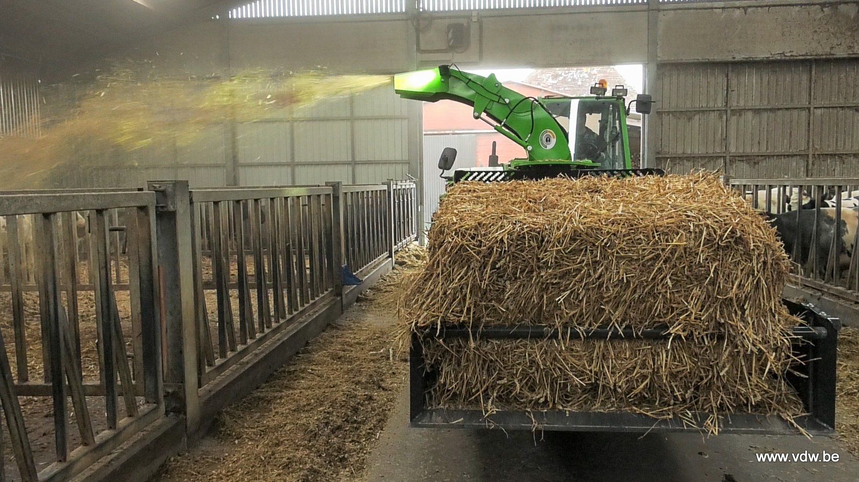 Duo pailleuse agricole - vdw - 840 kg	/ 1 190 kg_1