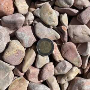 Galet rose de Provence 20/40 - marbre décoratif pour aménagements extérieurs_1