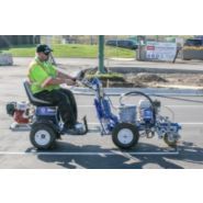 Linelazer v 3900 - machine de marquage routier - graco - commande à bouton-poussoir_1