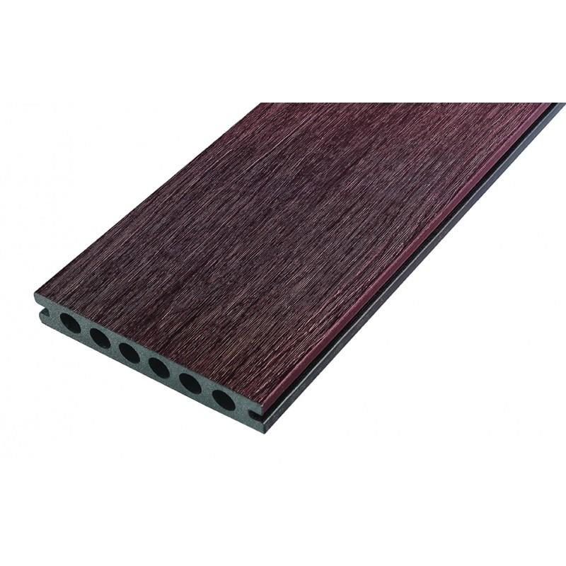 Pack 1 m² - Lames de terrasse composite coextrudé Supra avec accessoires (4 coloris) 3600 x 145 x 23 mm - Coloris Acajou_1