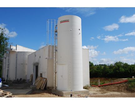 Silo industrie sur jupe porteuse - Silos ROUSSEAU jusqu'à 200m3 avec options personnalisées_1