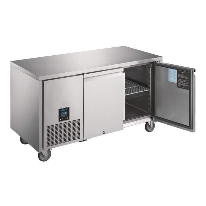Table réfrigérée négative 2 portes Polar Serie U Premium 267L UA006 Polar_1