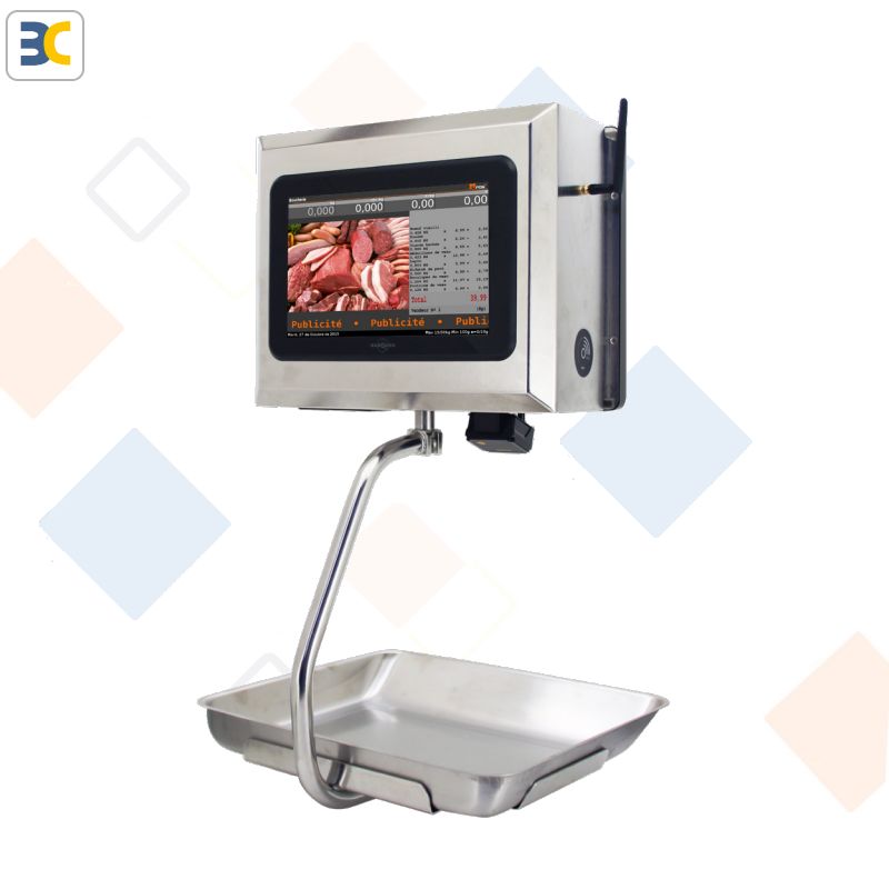 Balance commerciale BM5 ARM suspendue - Ticket 58mm ou 80mm - Boîtier inox_1