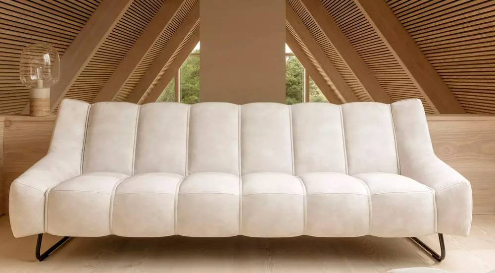 Canapé d'accueil haut de gamme avec lignes contemporaines_1