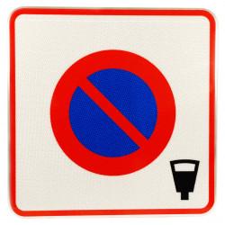 Panneau stationnement B6B4 - Entrée d'une zone à stationnement payant - Panneau de signalisation routière_1