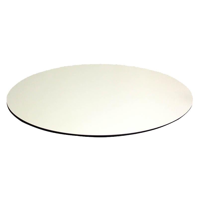 Plateau de table mesa ø60 - blanc megeve_1