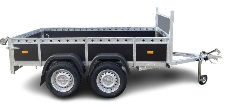 Remorque bagagère non freinée - 2,58 X 1,30 M - VDM HOLZ 258/2_1