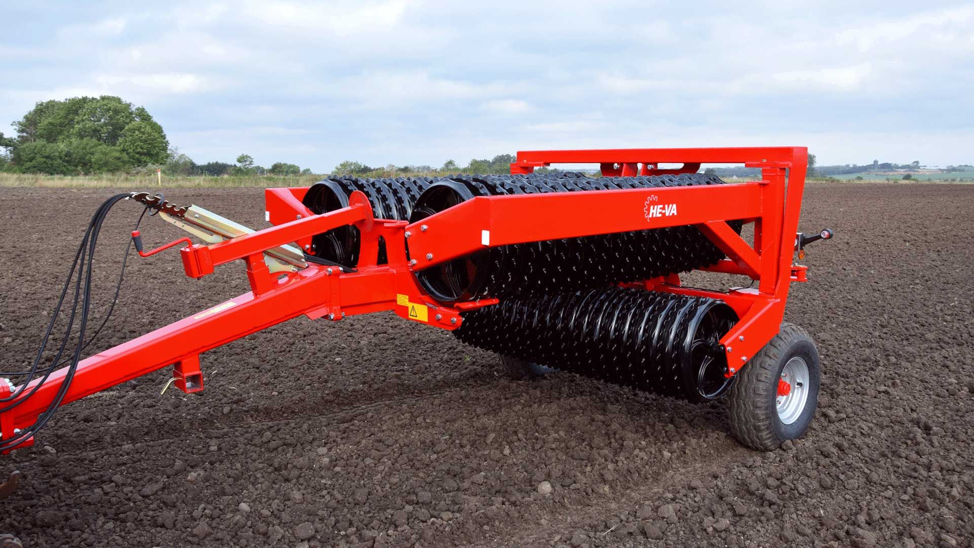 Vip-Roller NG - Rouleau tasseur agricole He-Va - Largeurs de 4,50 à 8,20 m avec système SAT_1