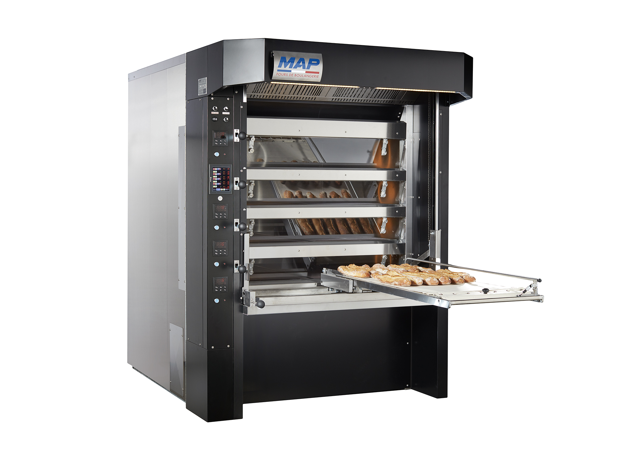 Four à sole de boulangerie conçus pour la cuisson à haute cadence des pâtes froides et des grosses pièces (pains bio au levain...) - MICROTEC_1