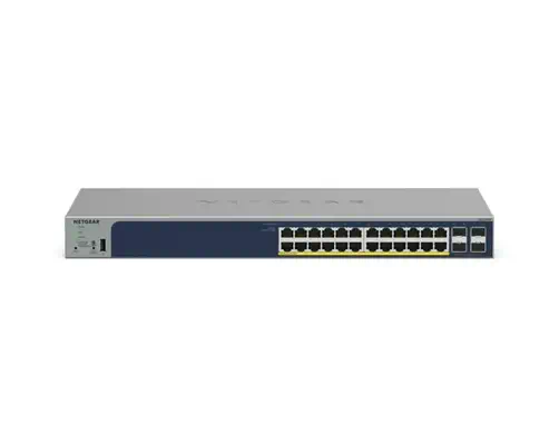 NETGEAR GS728TPP Géré L2/L3/L4 Gigabit Ethernet (10/100/1000) Connexion Ethernet, supportant l'alime_1
