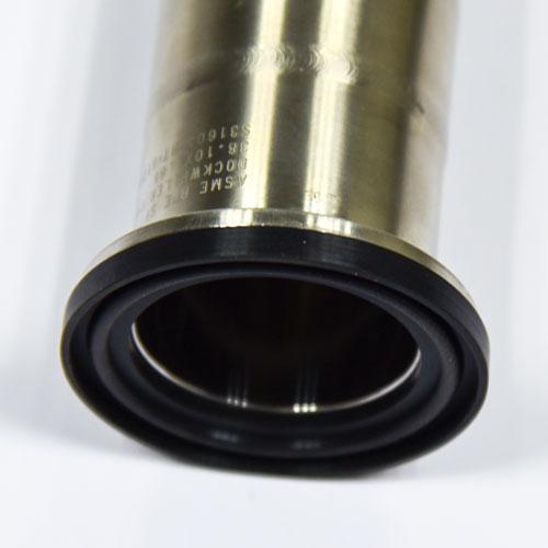 Joint EPDM - Raccordement avec bouchon clamp et collier clamp - 3D Process_1