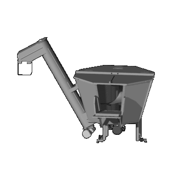 Mélangeuse en poste fixe pour veau de boucherie - ECOREL_1