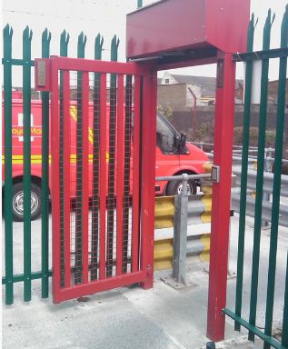 Portillon de sécurité - Pitts - automatique motorisé - contrôle d'accès PMR et haute sécurité_1