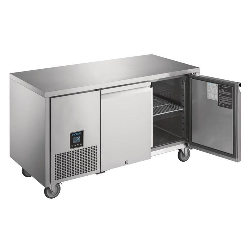 Table réfrigérée positive 2 portes Serie U Premium 267L UA005 Polar_1