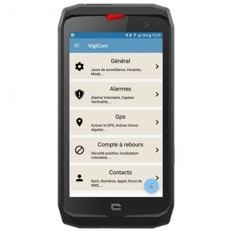 Application Android SMART-DATI® pour la protection des travailleurs isolés - détection de chutes et alertes automatiques_1