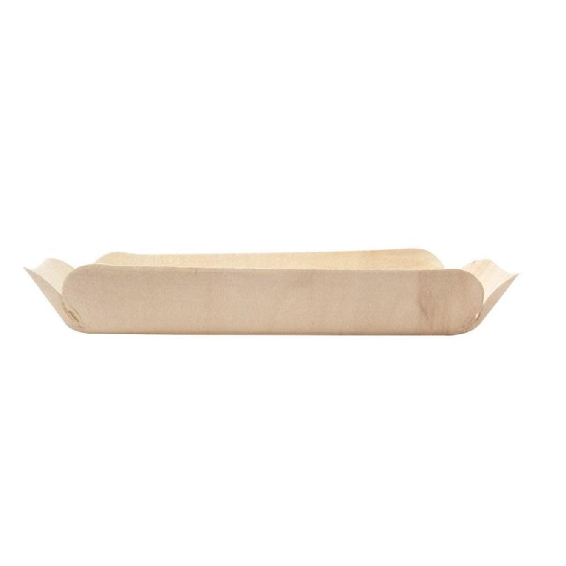Barquette en bois de peuplier 23x11,5x3,4cm - par 50_1