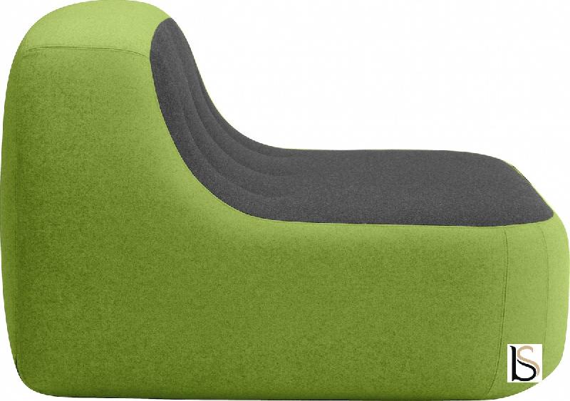 Fauteuil SAND - Softline - Feld vert 848_1