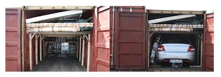 Mezzanine export - optimisée pour déménagement maritime - conteneurs 20’ ou 40’_1