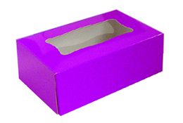Pat00 - Emballages sur mesure - AB Symetry - Boîte pâtissière rectangulaire 150 x 100 x 55 mm - Vernis avec fenêtre et personnalisation_1