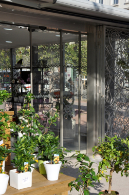 Porte piétonne coulissante télescopique LABEL - 300 / 2 vantaux - Extérieur - Détecteur de mouvement - Commande manuelle - Contrôle d'accès ou digicode_2