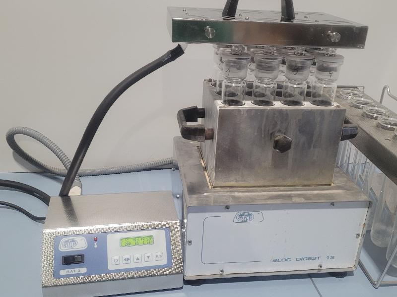 Bloc chauffant / minéralisateur DCO BLOC DIGEST 12 + unité de commande RAT 2 SELECTA_1