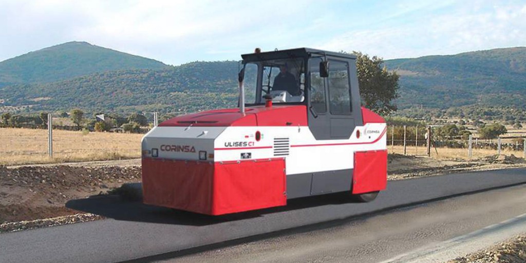 Compacteur à pneus ULISES de CORINSA - 3 tonnes de pression par roue, configurations de 8,5 à 21 tonnes_1