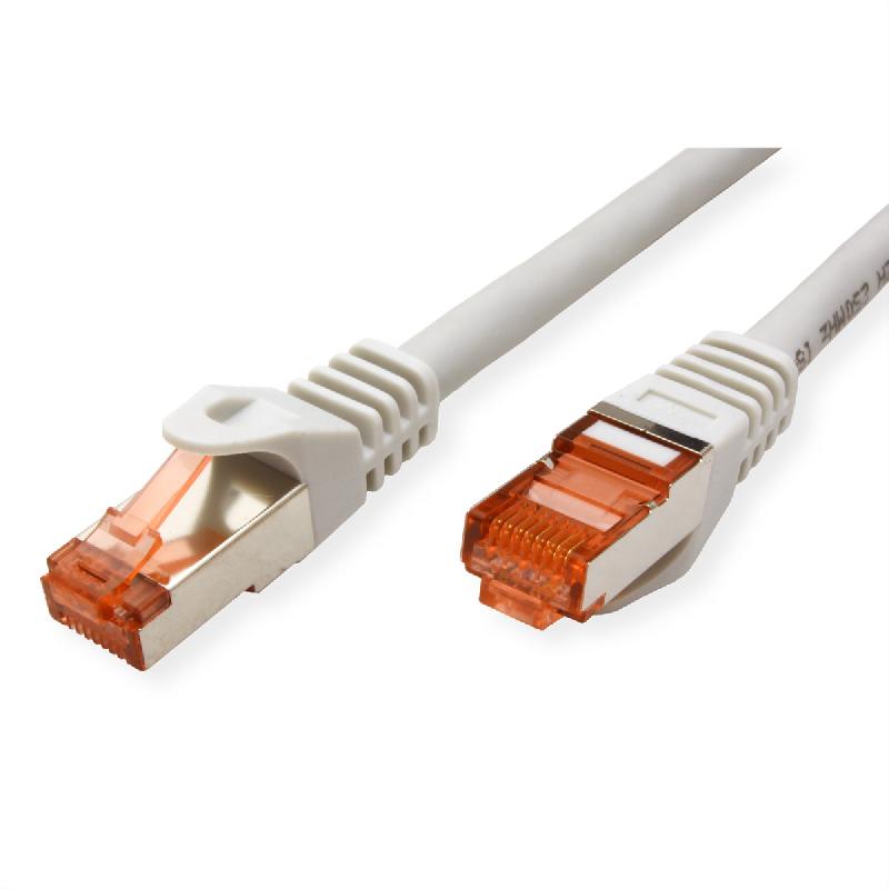 Cordon ROLINE S/FTP(PiMF) Cat.6, LSOH, Component Level, gris, 2 m_1