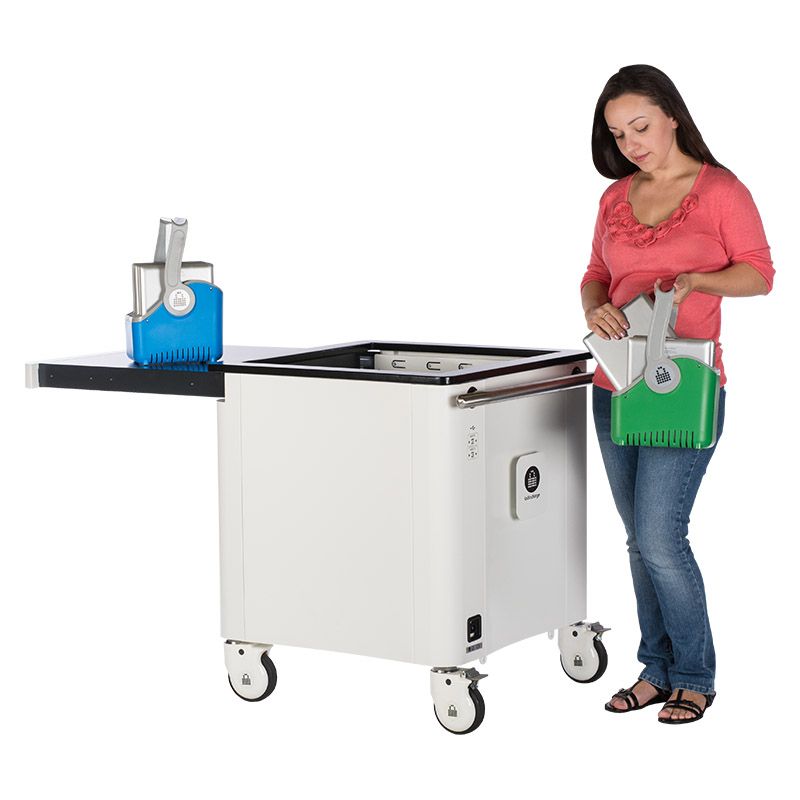 LNC10166 - Armoire de rechargement LocknCharge - Hauteur 820 mm - Compatible iPad, iPad mini et iPad Air - Jusqu'à 30 appareils_1