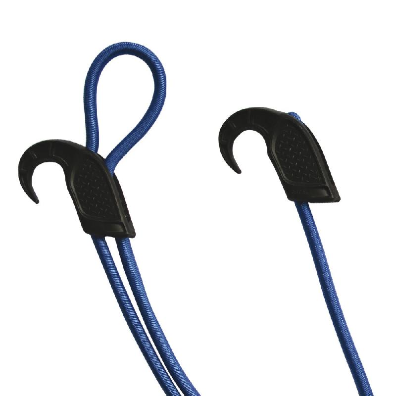 Lot de 2 tendeurs d'arrimage élastiques - Diamètre 8 mm x Longueur 1 m - Charge utile 40 kg - Polypropylène_1