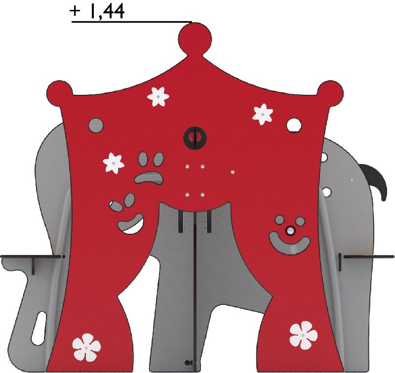 Maisonnette de jeu Circus réf-8049443 - Hags - pour enfants 1 à 5 ans - dimensions 1600x1000 mm_1