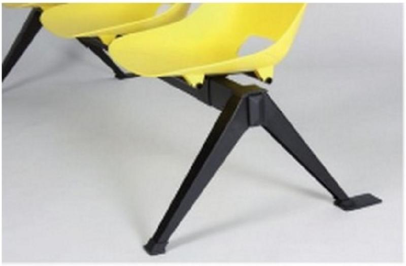 Siege poutre en polypropylene PULL - noir, 2 places_2