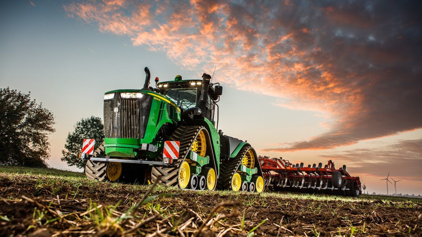 Tracteur agricole 9620RX John Deere - 620 ch - Moteur 15,0 l à 6 cylindres - Cabine CommandView III_1
