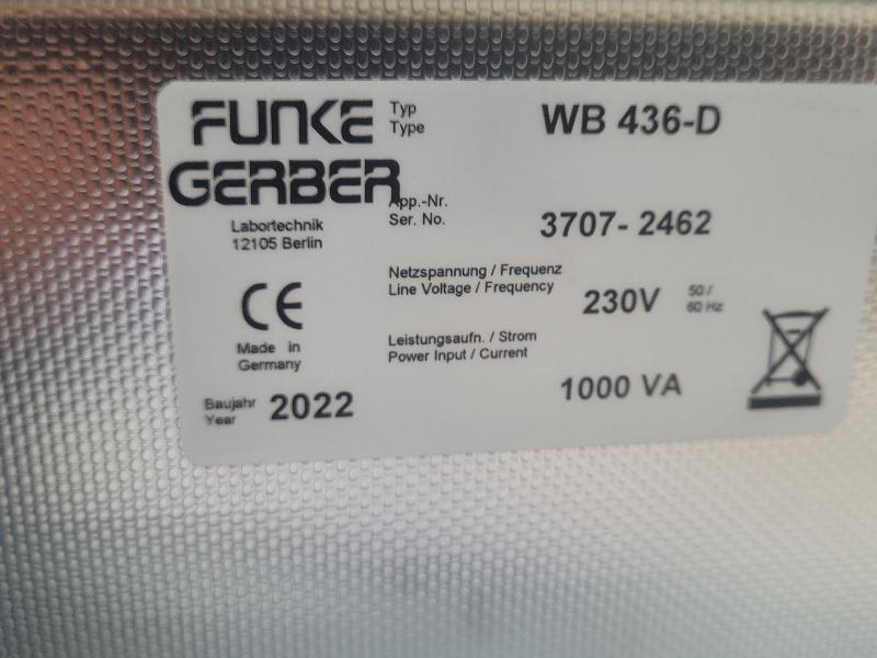 Bain-marie de laboratoire 16L FUNKE GERBER WB 436 D_1