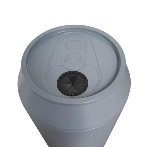 Poubelle publique Canman 145 L - matière synthétique en forme de canette, capacité 300-500 canettes_1