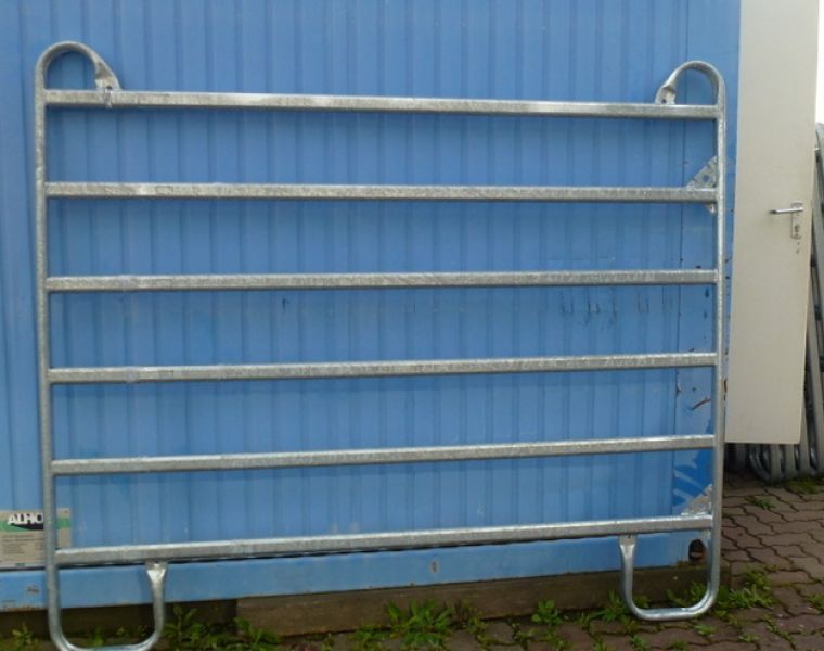 Barrière agricole en acier carbone étiré galvanisé à chaud - GEC 200 - 2m x 1,6m - 6 traverses_1