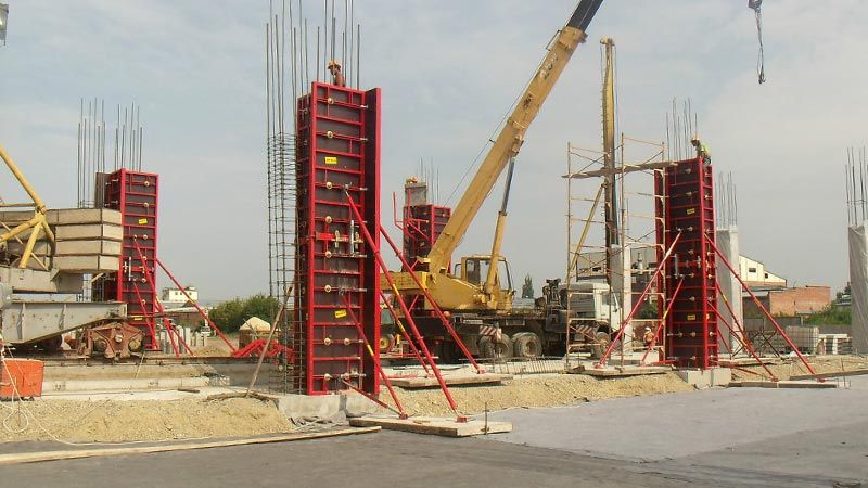 Coffrage pour mur en béton - robud - 70 kn/m2_1