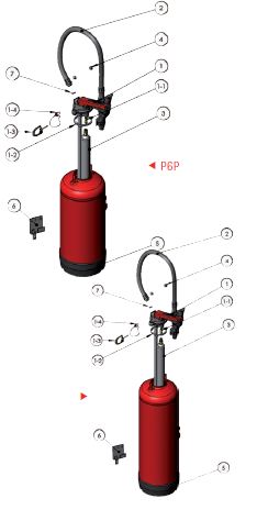 Extincteur poudre abc p6p / p9p_1
