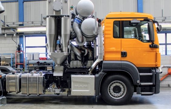 Hydrocureur Koks CycloVac avec cuve de 12 m3