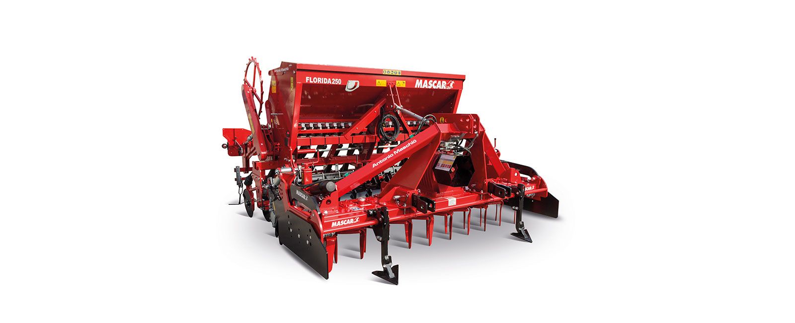 Florida – Florida Combi - Semoir agricole mécanique pour céréales et petites graines - Mascar S.P.A. - Disponible avec socs, hache-paille et double disque_1