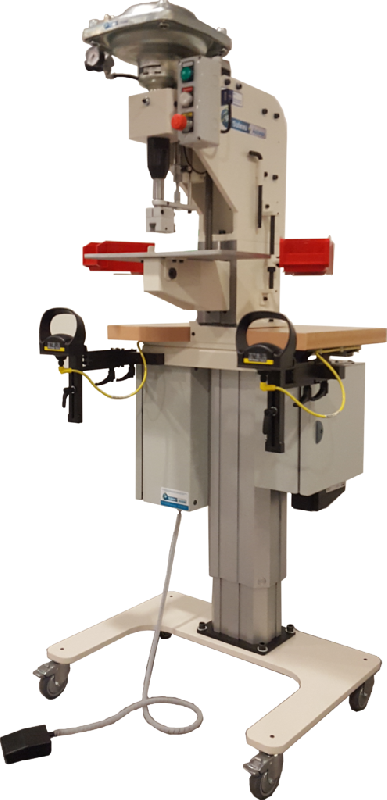 Machine à sertir pneumatique avec ou sans IHM - PMC P600 - SUTEAU-ANVER pour maroquinerie, sellerie et industrie automobile_1