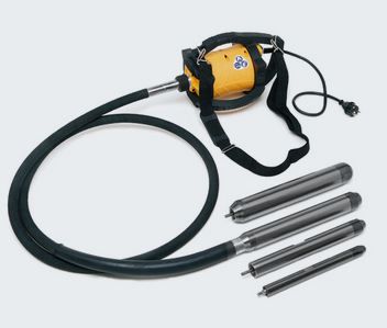 Vibreur à béton portable Dingo - poignées protégées - courroie réglable - aiguilles de 25 à 58 mm_1