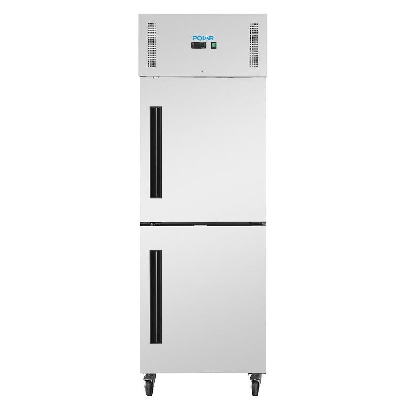 Armoire réfrigérée négative inox GN - 2 portillons - série G - 600L - Polar - PG054_1