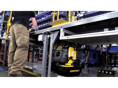 ZW2408EE - Pompe hydraulique électrique avec VEW43 Électrovanne, 6.8 litres d'huile utile, 208-240V avec prise européenne_1