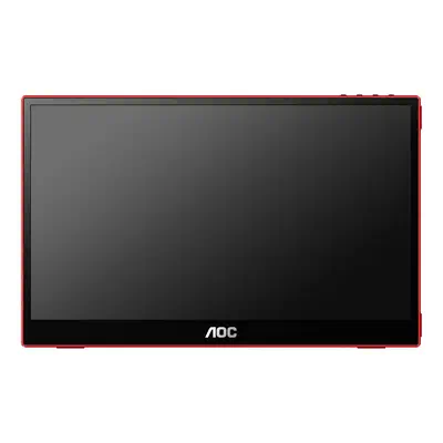 AOC 16G3 téléviseur et moniteur portables Moniteur portable Noir, Rouge 39,6 cm (15.6