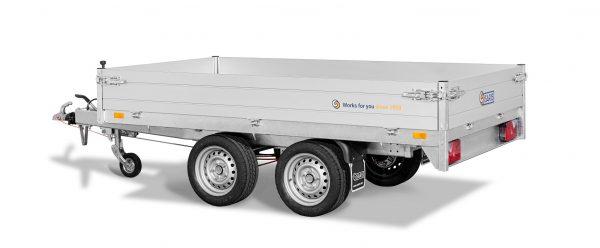 Remorque benne - 2,76 X 1,50M - 2700 KG - SARIS K1 276 150 2700 2_1