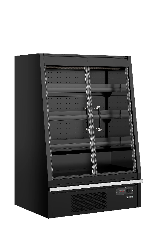 Vitrine réfrigérée pour supermarché Galaxy+ GPL10FGD Black L1060mm 47542 TEFCOLD_1