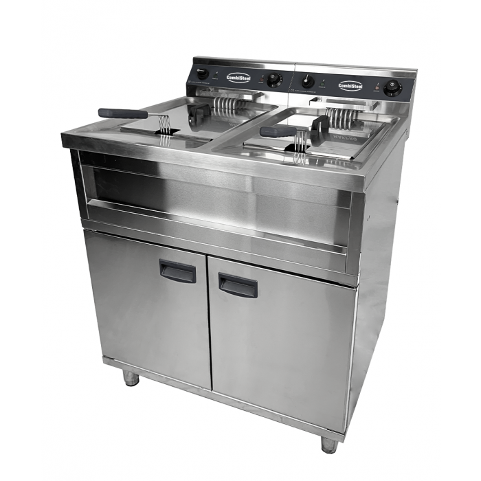 Friteuse électriques 2x12l 2x6kw 7455.0960 COMBISTEEL_1